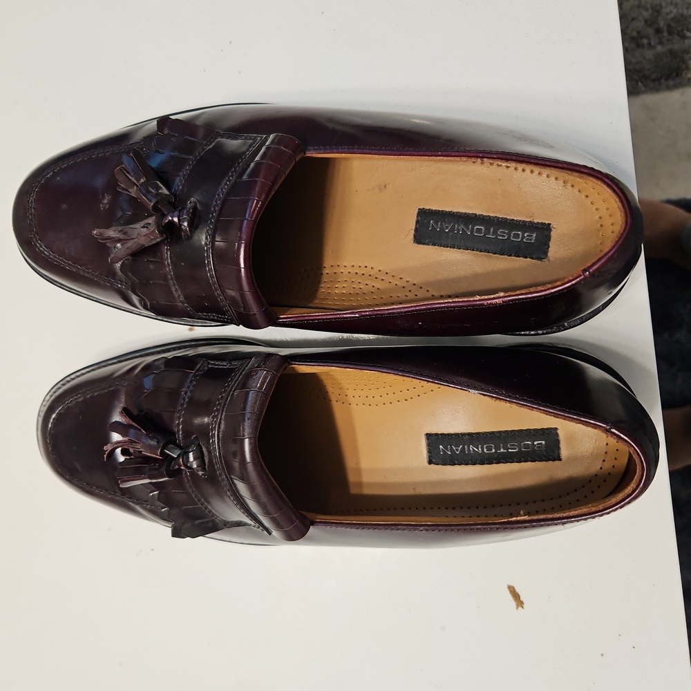 Bostonian Classics First Flex Tassel Wing Tip Mens Loafer size 9 Shoe50,00 $US